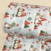 Cüceler Desenli Nevresimlik Flanel Pazen Kumaş