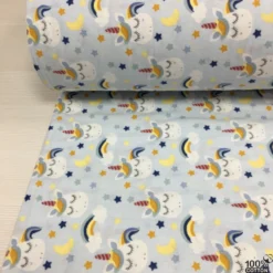 Unicorn Nevresimlik Flanel Pazen Kumaş - Görsel 3