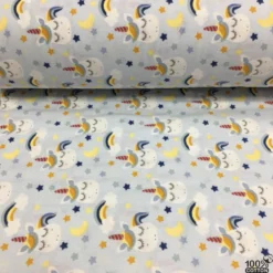 Unicorn Nevresimlik Flanel Pazen Kumaş - Görsel 2