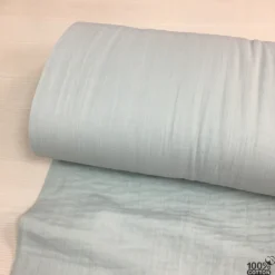 Açık Su Yeşili Renk Çift Kat Müslin Kumaş