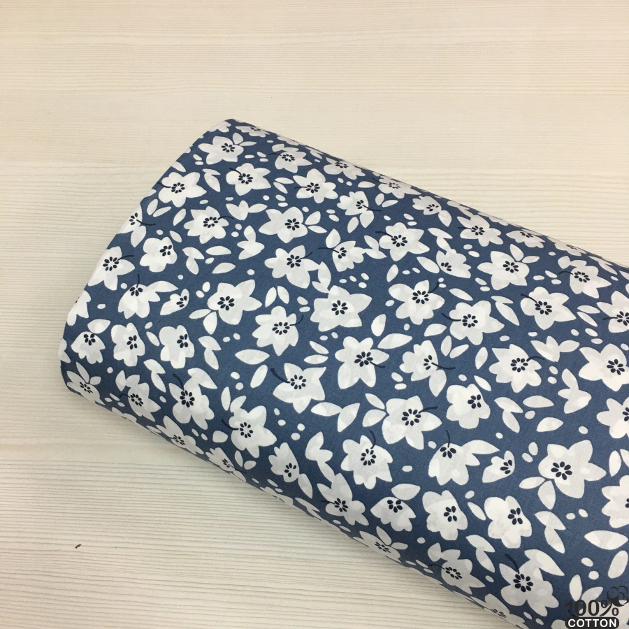 Elysia Floral %100 Pamuk Nevresimlik Poplin Kumaş - Görsel 4