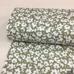 Elysia Floral %100 Pamuk Nevresimlik Poplin Kumaş