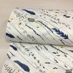 Wild Herb Lines %100 Pamuk Nevresimlik Poplin Kumaş