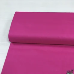 Fuşya Renk Poplin Kumaş
