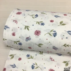 Dreamy Meadow Desenli Nevresimlik Gofre Kumaş