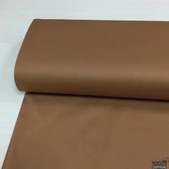 Kahverengi Poplin Kumaş