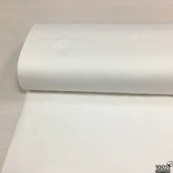 Kırık Beyaz Renk Poplin Kumaş