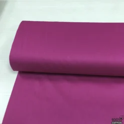Koyu Fuşya Renk Poplin Kumaş