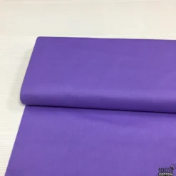 Koyu Lila Düz Renk Poplin Kumaş