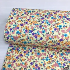 Floria %100 Pamuk Nevresimlik Poplin Kumaş