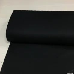 Siyah Poplin Kumaş