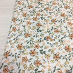 Ditsy Floral %100 Pamuk Nevresimlik Poplin Kumaş - Görsel 2