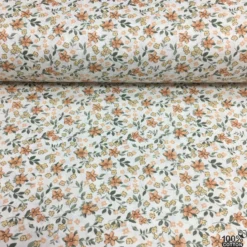 Ditsy Floral %100 Pamuk Nevresimlik Poplin Kumaş - Görsel 3