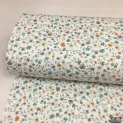 Cottage Floral %100 Pamuk Nevresimlik Poplin Kumaş