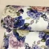 Sapphire Bouquet %100 Pamuk Yazlık Dijital Baskı Pike Kumaş
