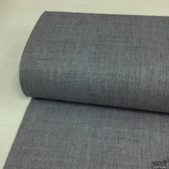 220 Cm Eninde Kendinden Desenli Füme Renk Keten Kumaş
