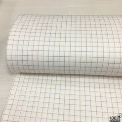 Kare Desenli %100 Pamuk Nevresimlik Poplin Kumaş