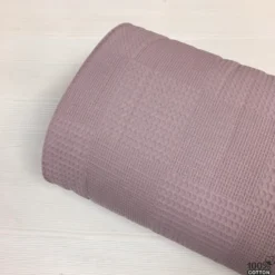 Soft Mürdüm Renk Waffle Pike Kumaşı