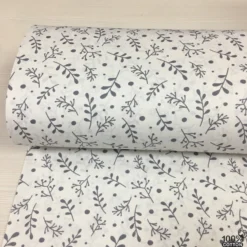 Leafy Grove %100 Pamuk Nevresimlik Poplin Kumaş