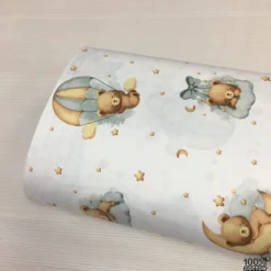 Dreamland Bear %100 Pamuk Nevresimlik Poplin Kumaş - Görsel 5