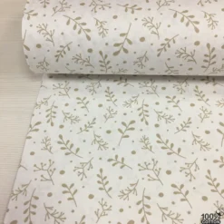 Leafy Grove %100 Pamuk Nevresimlik Poplin Kumaş - Görsel 2