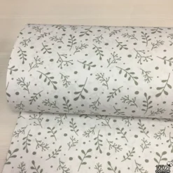 Leafy Grove %100 Pamuk Nevresimlik Poplin Kumaş