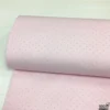 Doğal Pamuk Pembe Renk Zemin Puanlı Poplin Kumaş