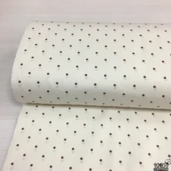 Puanlı %100 Pamuk Nevresimlik Poplin Kumaş