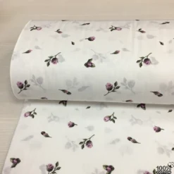 Rosebud %100 Pamuk Nevresimlik Poplin Kumaş
