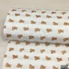 Baby Bear %100 Pamuk Dijital Baskı Poplin Kumaş