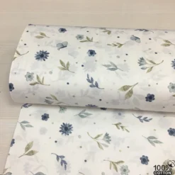 Liora Garden %100 Pamuk Dijital Baskı Poplin Kumaş