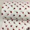 Ruby Flowers %100 Pamuk Dijital Baskı Poplin Kumaş