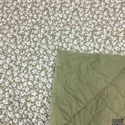 Elysia Floral %100 Pamuk Kapitone Kumaş