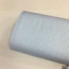 Mavi Renk Çizgi Desenli Poplin Kumaş