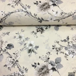 Ash Rose %100 Pamuk Nevresimlik Poplin Kumaş - Görsel 2