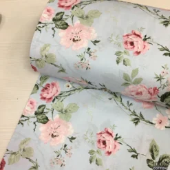 Ash Rose %100 Pamuk Nevresimlik Poplin Kumaş - Görsel 5