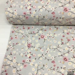Bloom Mist %100 Pamuk Nevresimlik Poplin Kumaş - Görsel 4