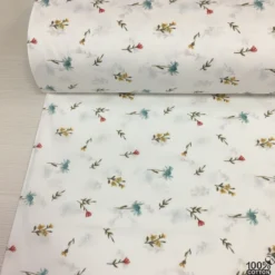 Meadow Mist %100 Pamuk Nevresimlik Poplin Kumaş - Görsel 3