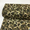 Leopar Desenli Çok Amaçlı Keten Kumaş