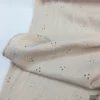 Bej Renk Fisto Çift Kat Müslin Kumaş