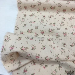 Baskılı Çift Kat Müslin Kumaş