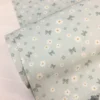 Daisy Bloom Bow %100 Pamuk Nevresimlik Poplin Kumaş