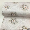 Daisy Damask %100 Pamuk Dijital Baskı Poplin Kumaş