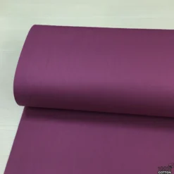 Vişne Mürdümü Renk Poplin Kumaş