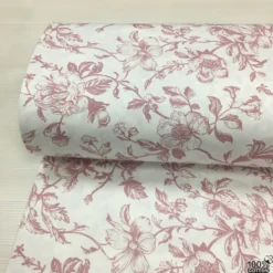 Floral Memories %100 Pamuk Nevresimlik Poplin Kumaş