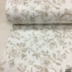 Floral Memories %100 Pamuk Nevresimlik Poplin Kumaş - Görsel 3
