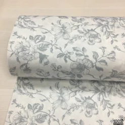 Floral Memories %100 Pamuk Nevresimlik Poplin Kumaş