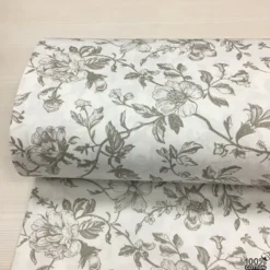 Floral Memories %100 Pamuk Nevresimlik Poplin Kumaş