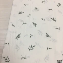 Mellow Leaf %100 Pamuk Nevresimlik Poplin Kumaş - Görsel 2