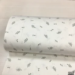 Mellow Leaf %100 Pamuk Nevresimlik Poplin Kumaş - Görsel 5